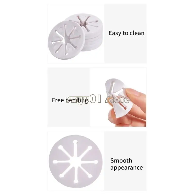 

4X7A 7pcs Sock Organizers for Busy Professionals and Families Portable PVC Sock Fasteners Household Sock Sorting Clip