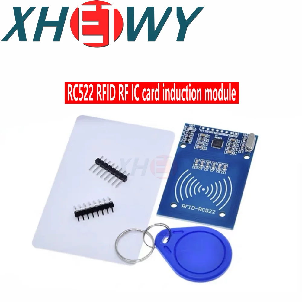 

1PCS MFRC-522 RC522 RFID RF IC card induction module reader sends S50 Fudan card keychain