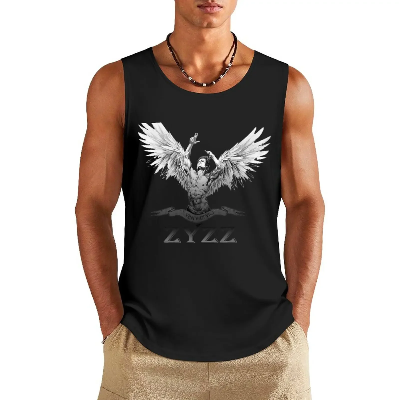 Zyzz Tank Top clothing men cute tops Men's t shirt bodybuilding t shirt Tank Top