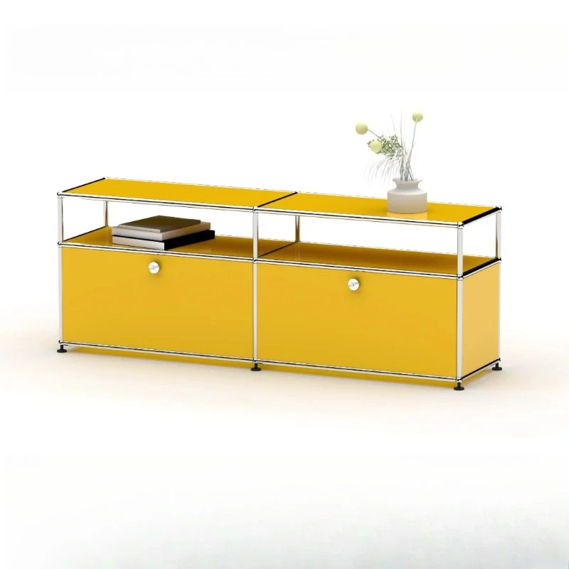 

Assembly Metal Sideboard Cabinet - Designer Furniture for Bedrooms Living Rooms