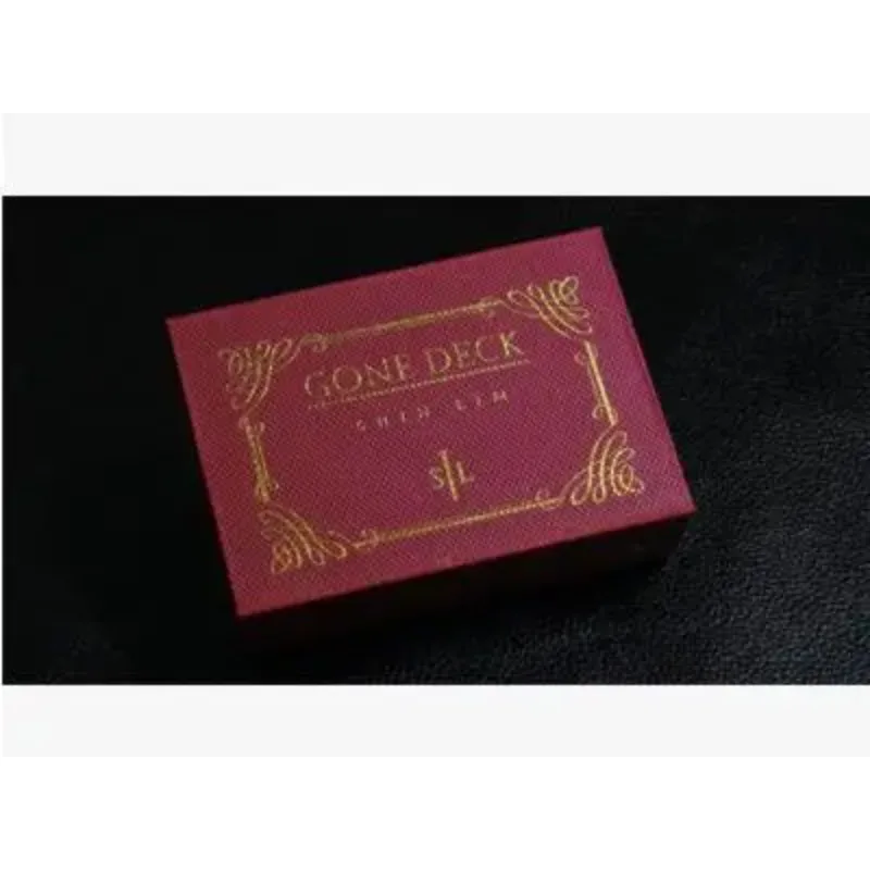 Gone Deck by Shin Lim – Professional Card Magic Trick, Visual Close-Up Illusion, Sleight-Free Deck, Stage & Parlor Performance