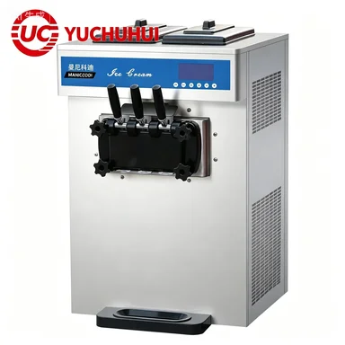 

High Efficiency Industrial Soft Ice Cream Machine Stainless Steel 220v Commercial Ice Cream Maker for High Volume Sales