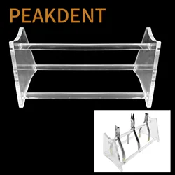 1Pcs Acrylic Dental Tool Stand Holder Orthodontic Pliers Placing Rack Dentistry Instrument Box Dentist Tools Dentist Oral Holder