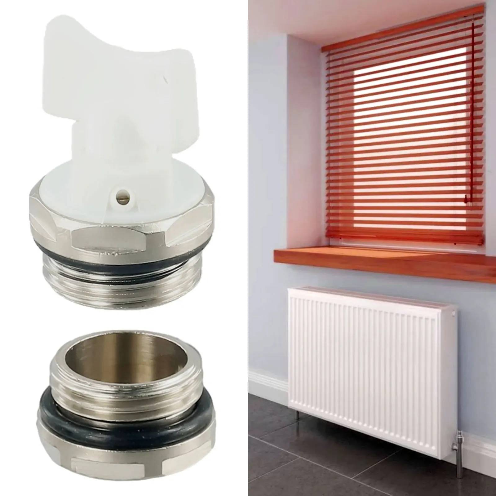 For Radiators Bleed Valve Radiator Bleed Valve Radiator Maintenance Adjusting With Spanner Nominal Pressure 10 Bar