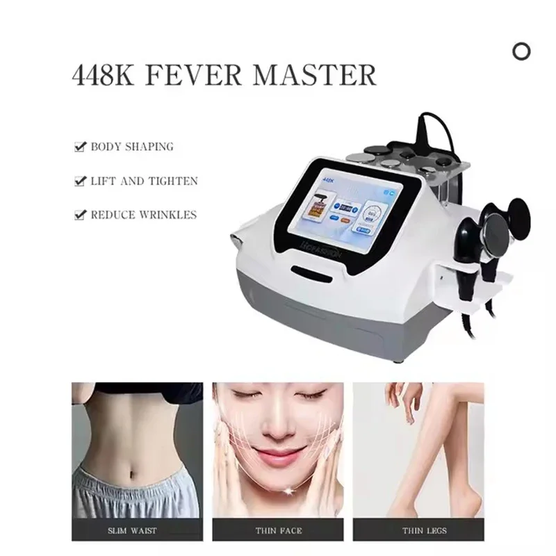 

448KHZ RF Skin Tightening RET CET Tecar Therapy Pain Relief Machine Physiotherapy Sliming Equipment