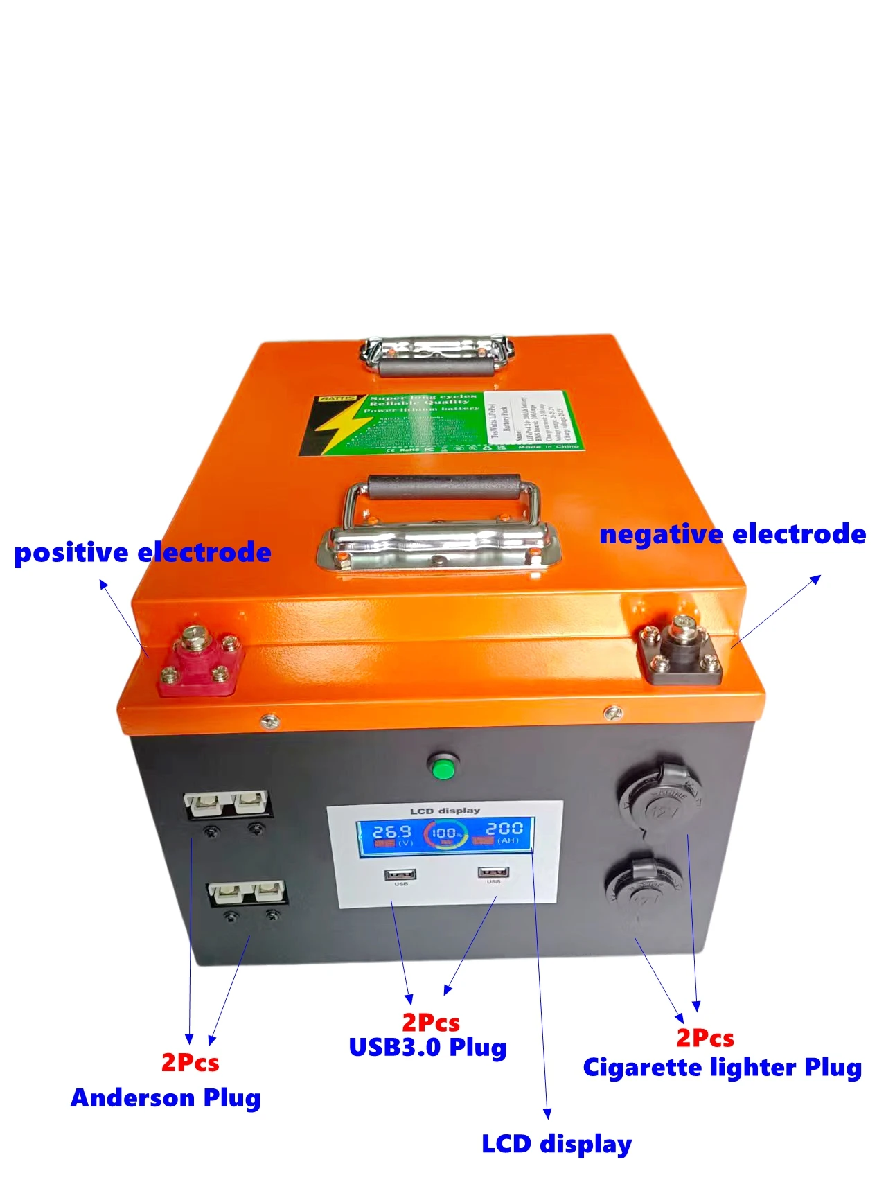 12V 500ah 600ah  Lifepo4 Battery 1000ah 800ah 300ah Multi scenario used for mobile power RV outdoor camping lighting+charger