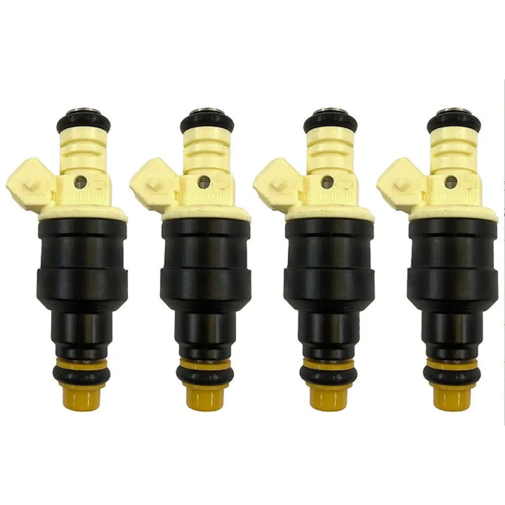 

4X for Ford Scort Fiesta 1.6i RS1600 Rs Turbo 701 Beige Fuel Injectors 0280150701 Premium Car Accessories