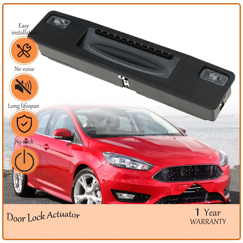 

Refined Sturdy Trunk Release Switch Compatible With Ford Focus 2015-2018, Non-Camera Hole Rear Lid Button oem F1EB-19B514-AE