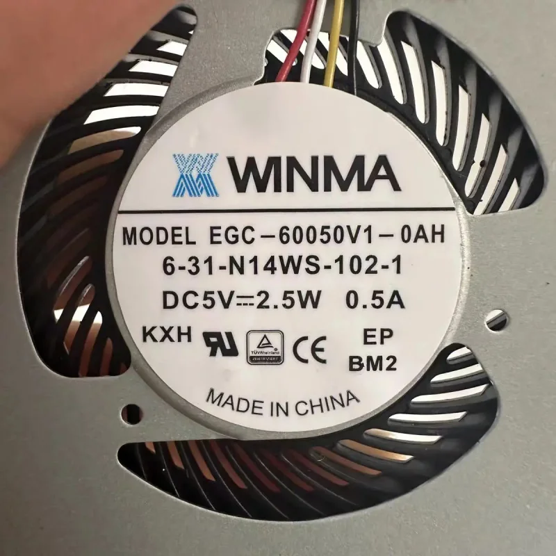 CHEN New Original 6-31-N14WS-102-1 EGC-60050V1-0AH For WINMA Laptop CPU Cooling Fan~~