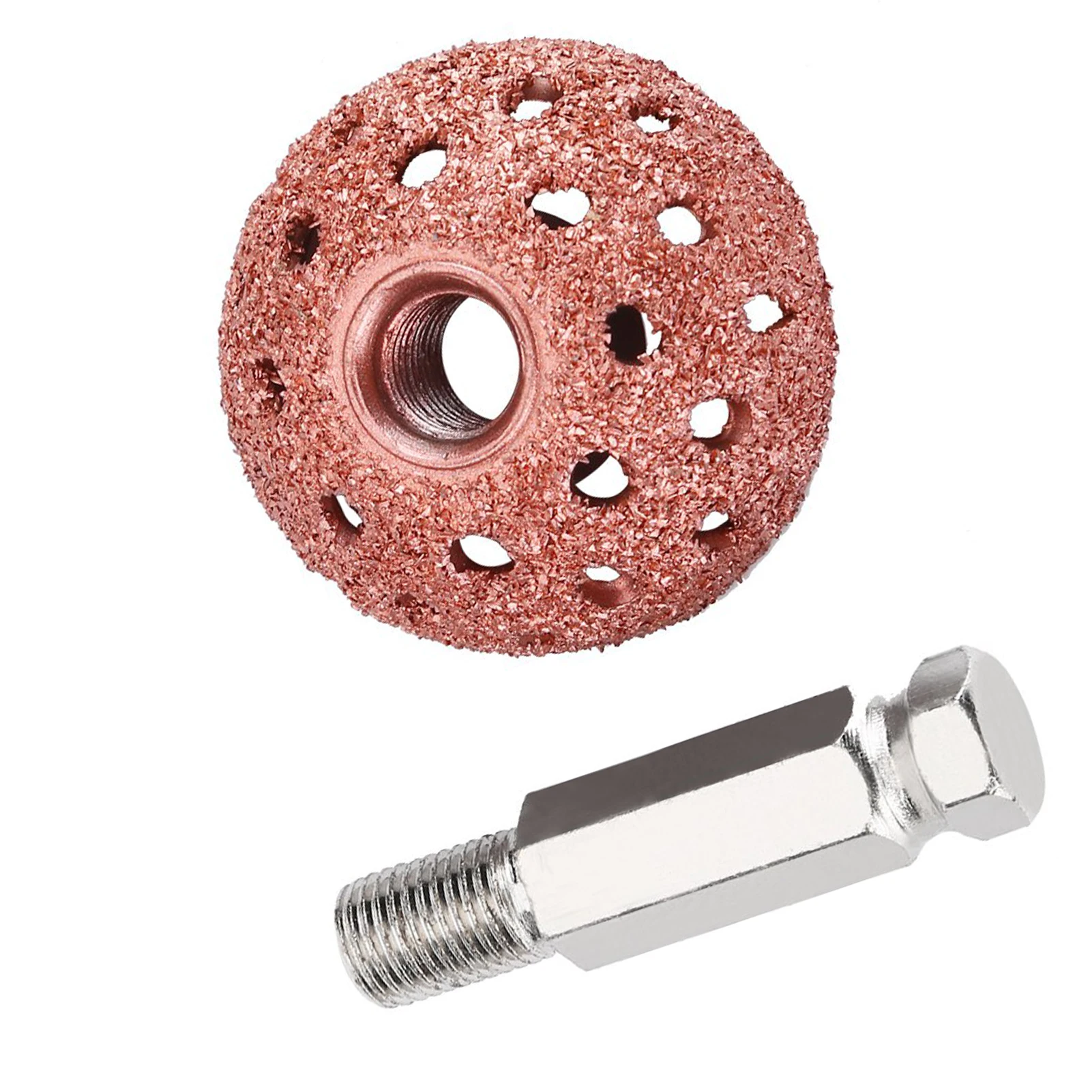 Grinding Tools Tire Repair Tools 38mm Tire Repair Grinding Head Coarse Grit Buffing Wheel with Linking Rod Tire Buffing Wheel