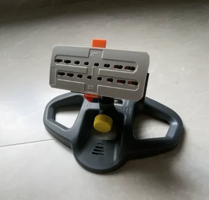 

Adjustable Oscillating Sprinkler, 5 Settings, Garden Lawn Water Sprayer for Yard, Vegetable & Flower Irrigation，Without Hose