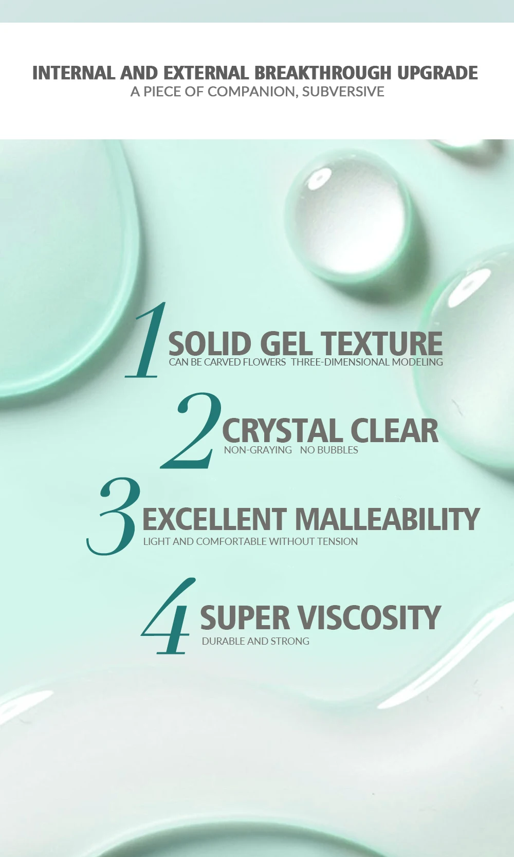 NAILPOP Soft Nail Tips Gel Soak Off Gel-Kleber zum schnellen Einfügen, gefälschte Spitzen und Strasssteine, UV-Gelee-Nagellack, Nail-Art-Werkzeuge, 20 g – Detail 4