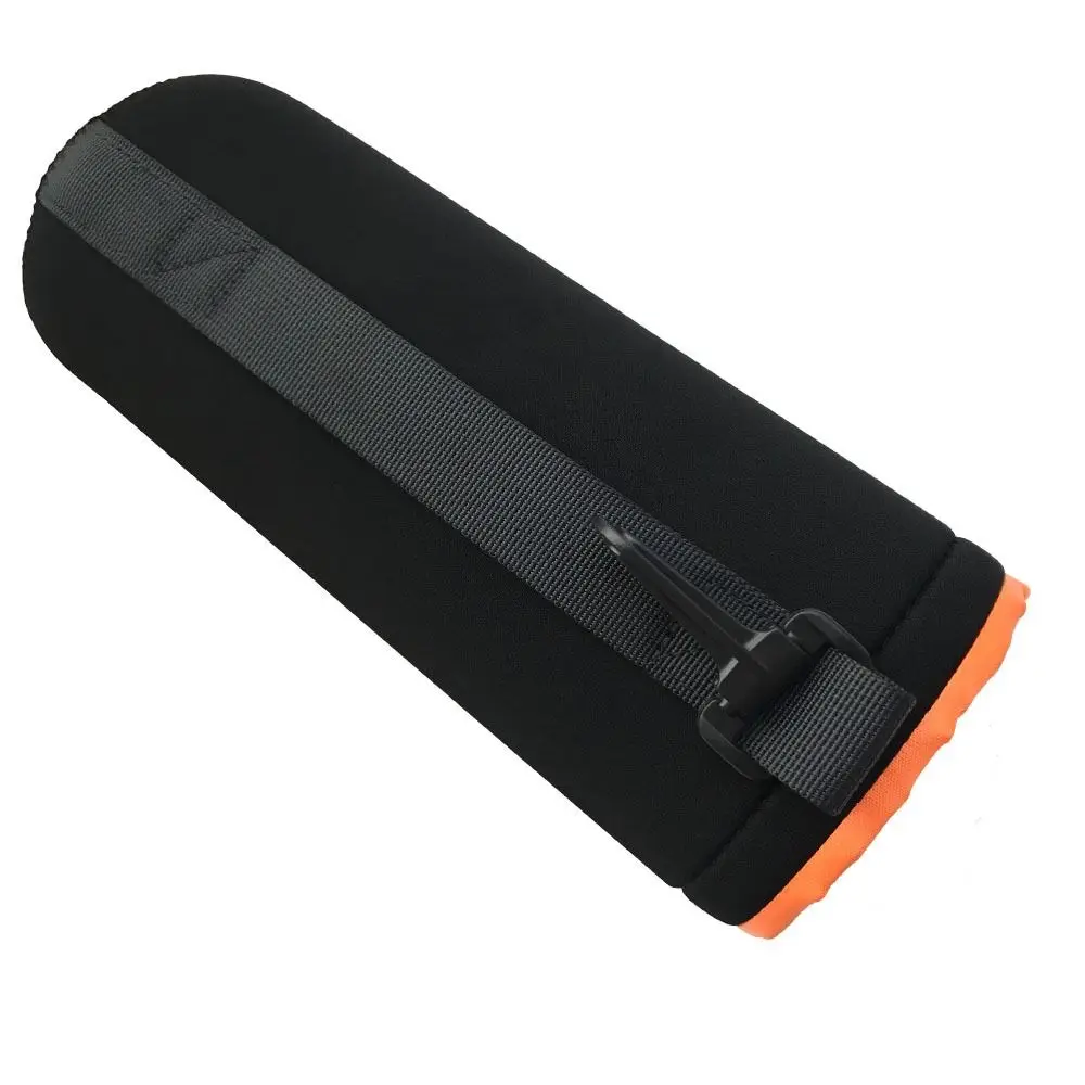 Soft Neoprene Camera Lens Pouch Bag Plush S/M/L/XL Neoprene Lens Bag Orange Storage Waterproof Lens Bag Digital SLR Camera