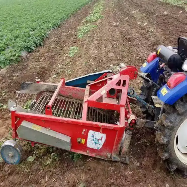 High-yield and high-efficiency potato harvester, manganese steel material with strong wear resistance, agricultural machinery