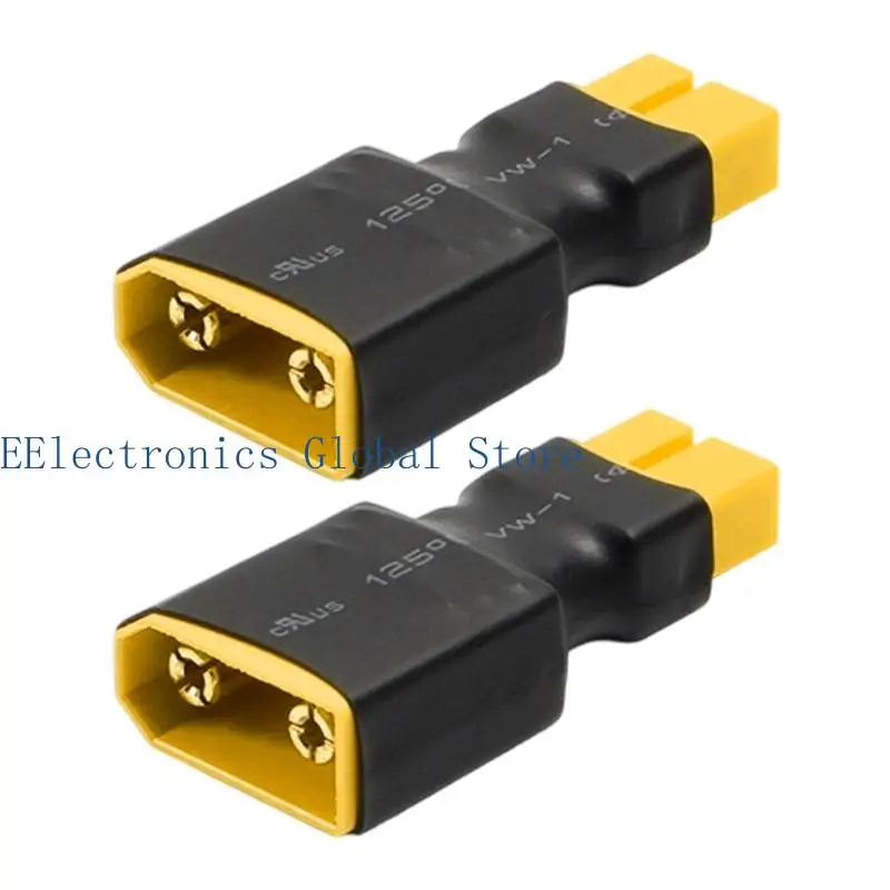 462B Compactly XT90 to XT90 Battery Connector Adapter for Routing Repair Job