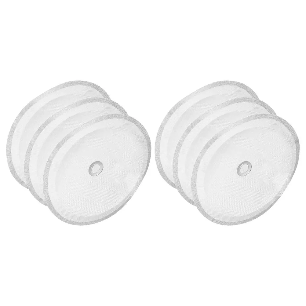 

6Pcs Metal Coffee Filters Fine Filtration Premium Materials Espresso Press Screen Anytime Anywhere Enjoyment Metal Coffee Filter