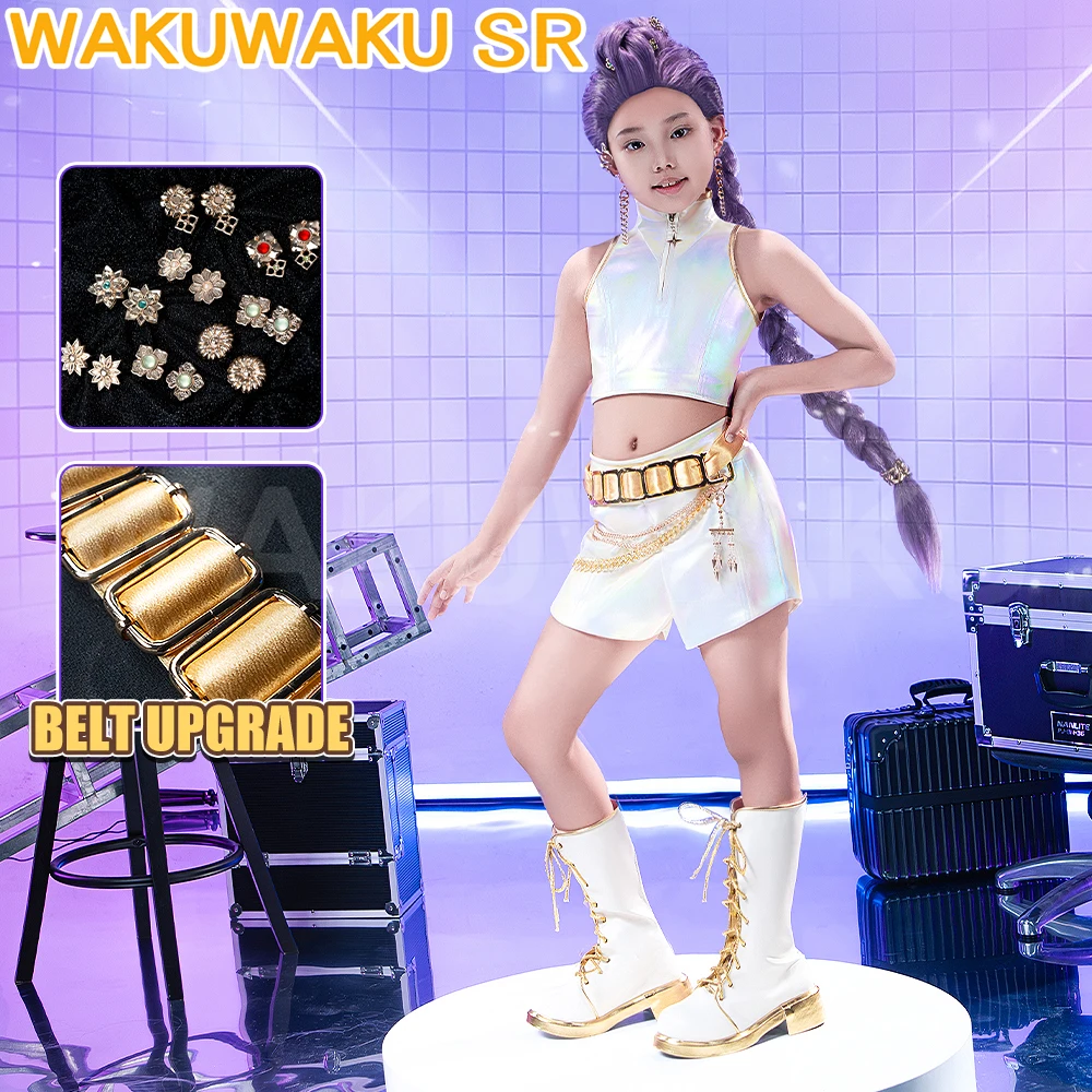 【girls-ver】-en-stock-costume-de-cosplay-rumii【110-160】wakuwaku-sr-famille-halloween-femmes-blanc-dore-costume-filles-rumii-grande-taille