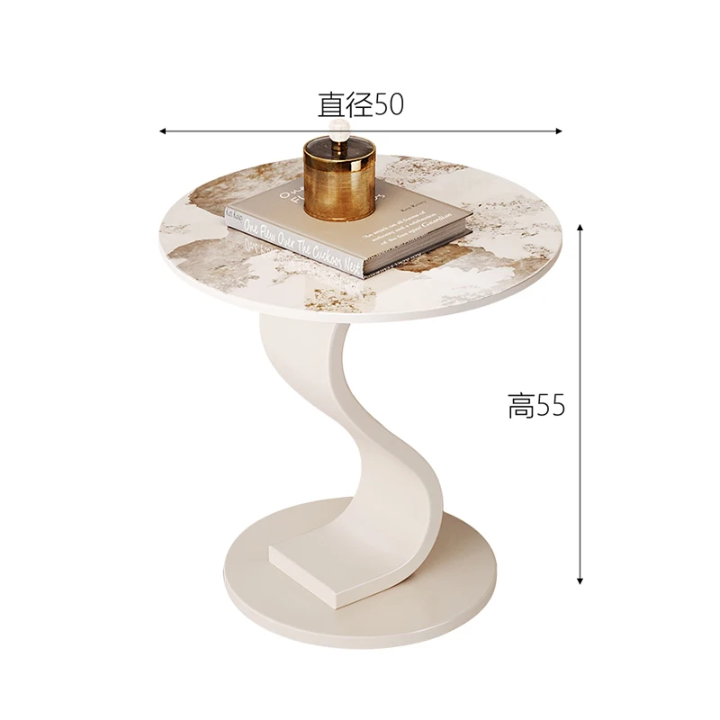 xx-Light Luxury Corner Sofa Side Table Creative Balcony Small Table Leisure Mini Tea Table Bedside Cabinet^