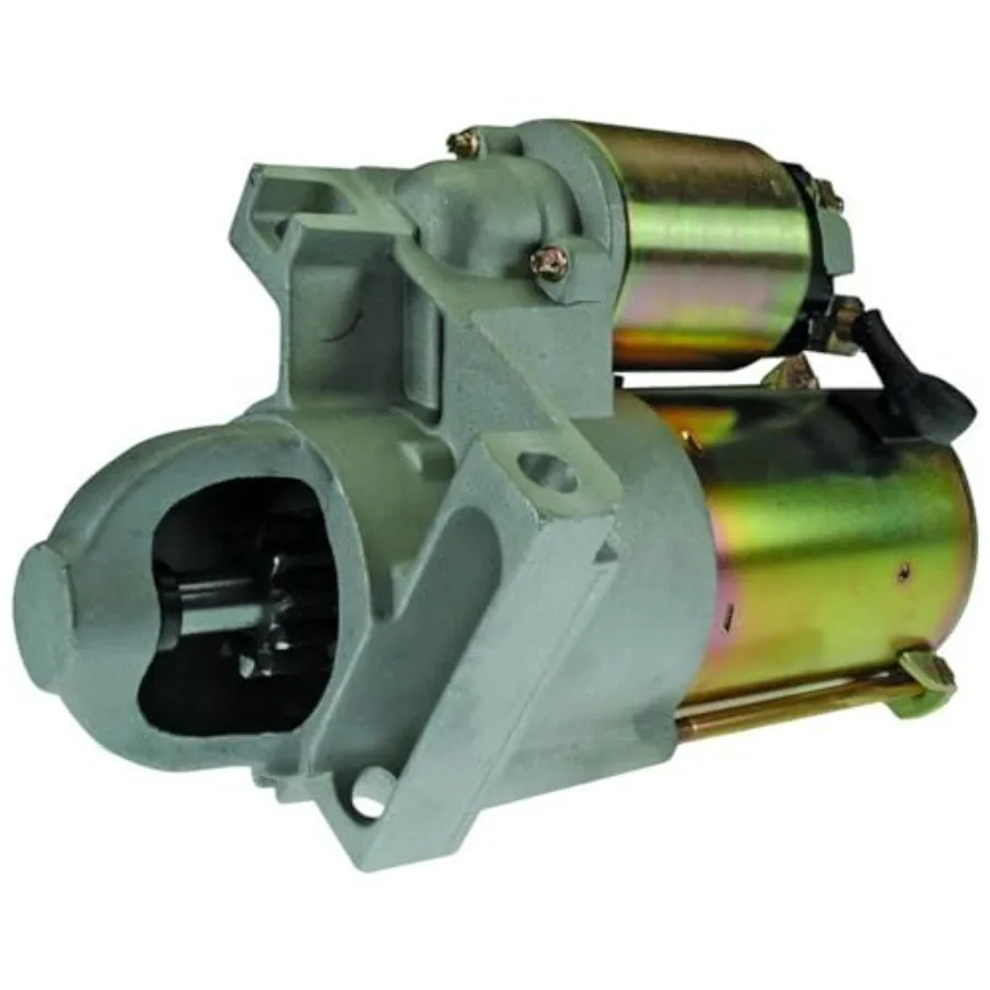 

Starter 6484 for Buick Lesabre Lucerne Pontiac Grand Prix 1998-2008, aluminum housing, black finish, high-torque performance