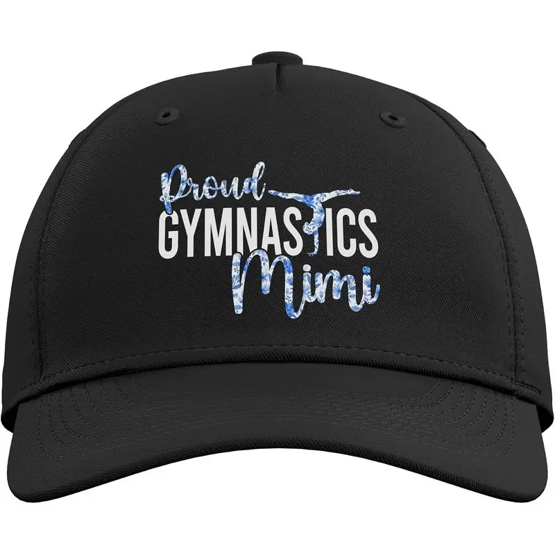 Proud Gymnastics Mimi Gymnast Mimi Grandma Adjustable Baseball Hat