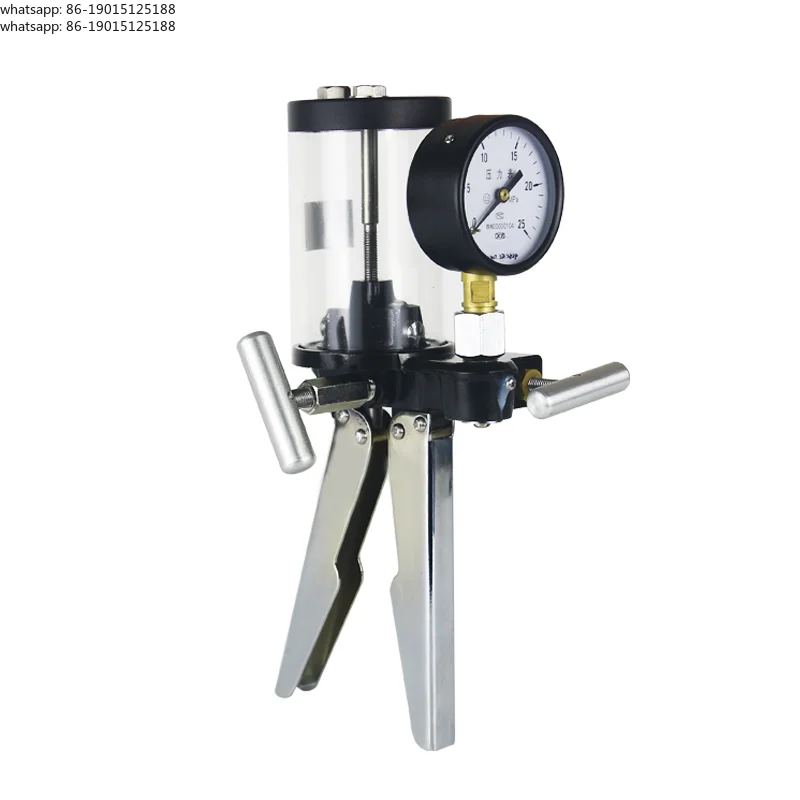250Bar Manual Pressure Test Digital Portable Manual Hydraulic Calibrator Pump