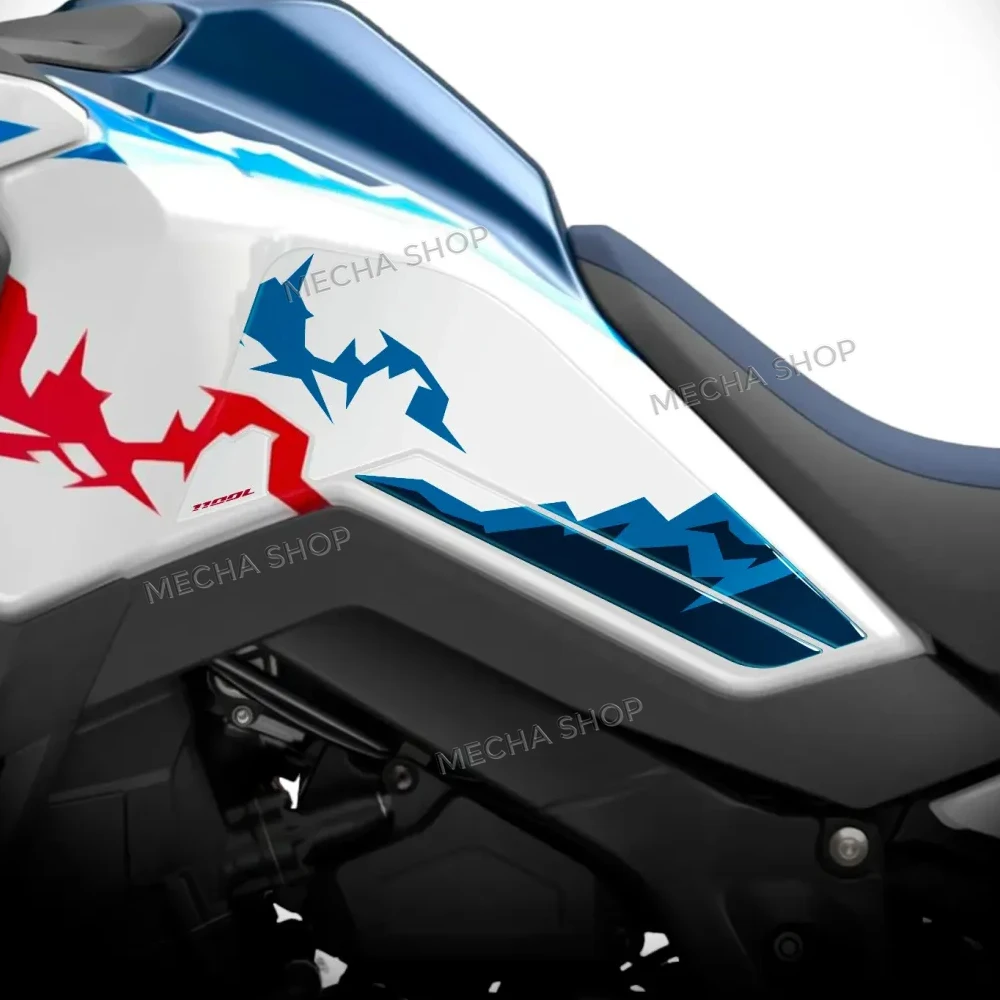 Kit Adesivi 3D in Resina per Accessori Africa Twin CRF 1100 L 2026, Protezione Serbatoio