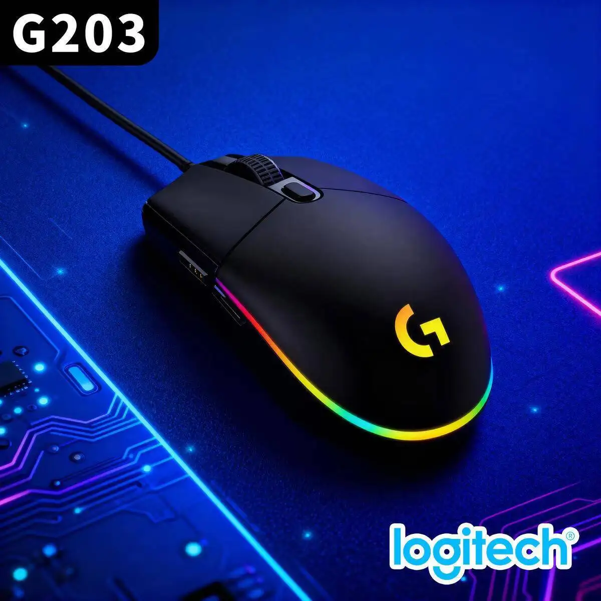 ماوس سلسلة Logitech G102، ماوس ألعاب رياضي إلكتروني، نماذج متعددة، ماوس مكتب فعال G304/G203/MX Anywhere 3S/M750/M650 #1