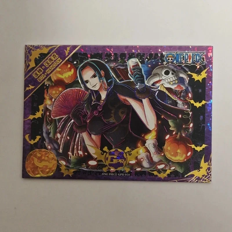 Anime One Piece Luffy Zoro Law Boa Hancock Uta Robin Brook Shanks Collection Cards Christmas Birthday Gifts Children's Toys