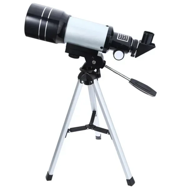 F30070M Monocular Professional Space Astronomical Telescope with Tripod Adjustable Lever Outdoor Monocular Barlow Lens