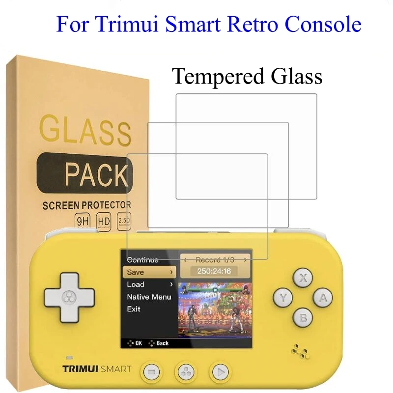 High Definition Trimui Smart Screen Protector Film 9H Tempered Glass Screen Protector Films Game Console Accessories