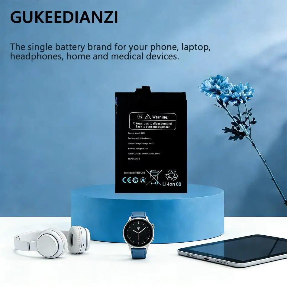 

Аккумулятор для мобильного телефона с хорошей работой при низких температурах, 22000 мАч, для Ulefone Armor 24 3116