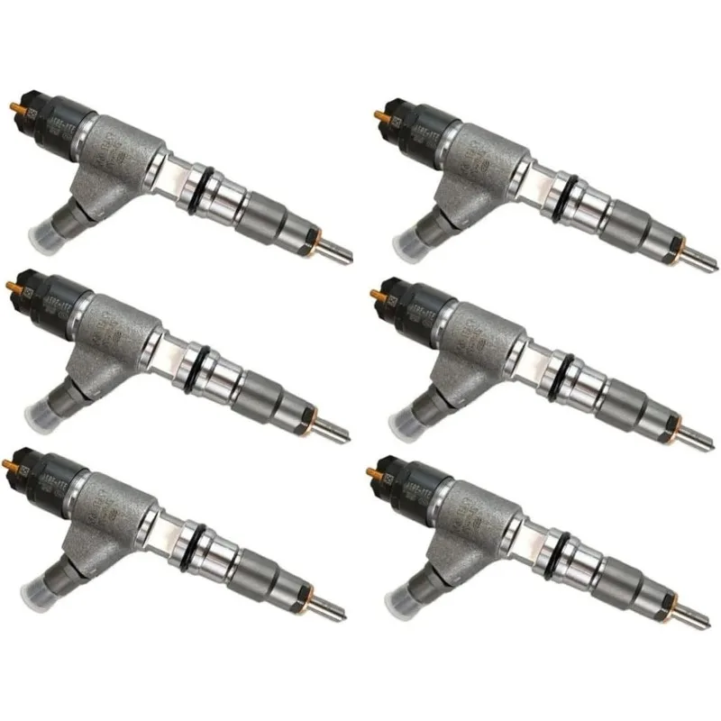 6PCS 371-3974 3713974 20R-4560 20R4560 0445120348 Fuel Injector For Caterpillar CAT 7.1 Engine 320 320D Excavator