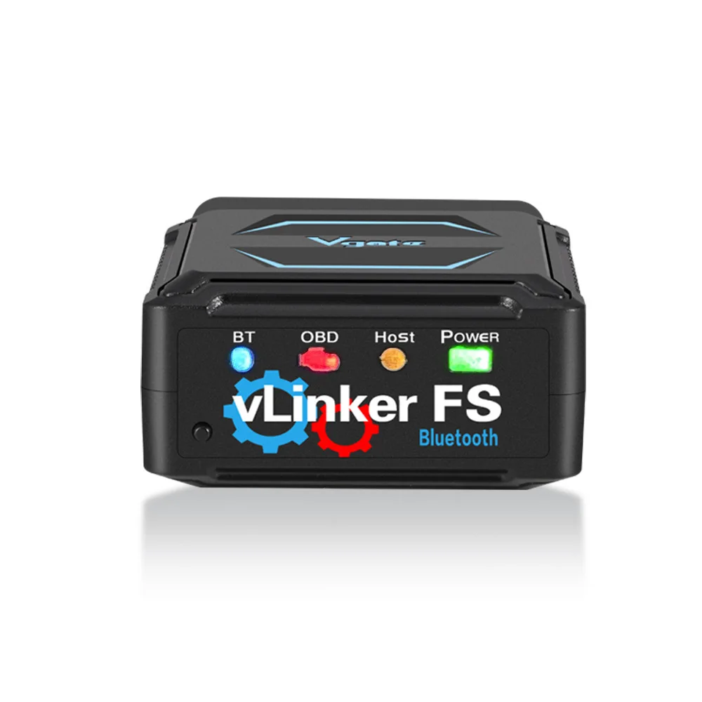 Multifunctional VLinker FS MFI Certified for Bluetooth Engine Analyzer Car Diagnostic Scanner readers support IOS/Android phone