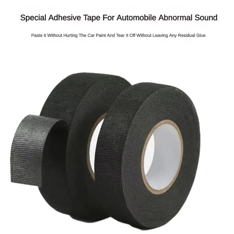 Adhesive Cloth Fabric Tape Cable Looms Wiring Harness For Car Auto Black Wiring Harness Stationery Office Supplies PK Nano Tape