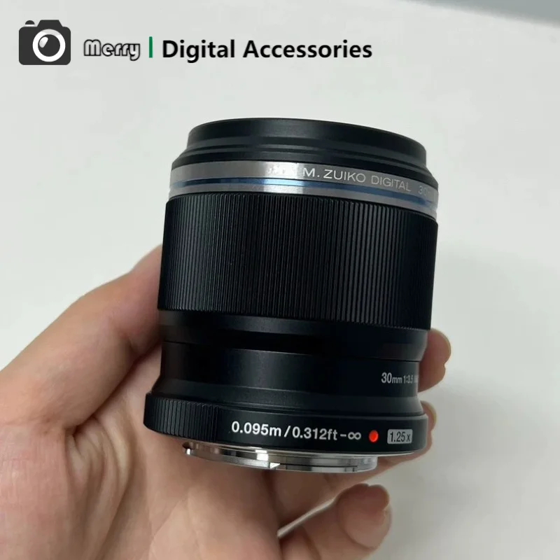 95% New Genuine For Olympus M.Zuiko Digital ED 30mm f/3.5 Macro Lens M4/3 60mm Equivalent 1.25x MSC AF For EM10 EM5 GH5