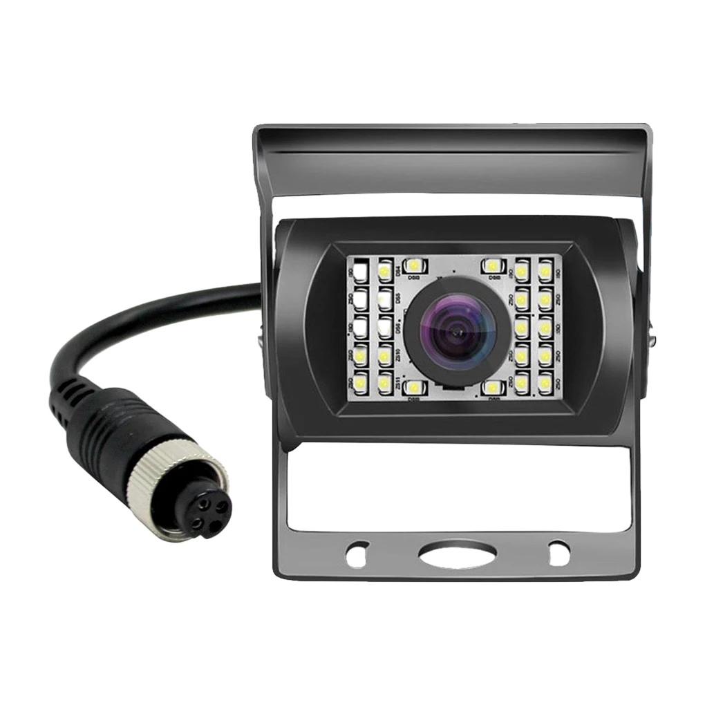 4 PIN Heavy Duty CCD Rear View Reversing Camera Waterproof Waterproof 18 Car Motorhome Rear View
