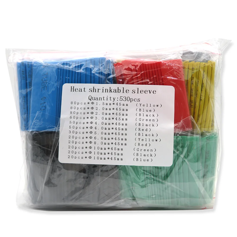 Heat shrink Tubing Thermoresistant Tube Wrapping Kit Electrical Connection Wire Cable Insulation Sleeving for wires shrink wrap