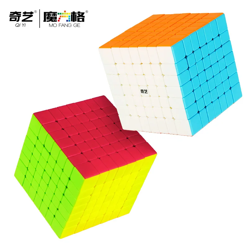 QYTOYS QiXing S2 7x7x7 Magic Cube 7x7 QY Professional Neo Speed Twisty Puzzle Brain Teasers Antistress Educational Toys