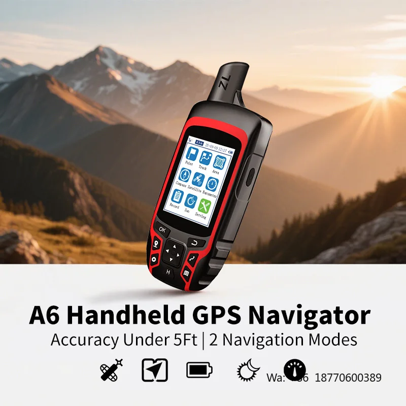 Portable Handheld GPS Navigator Multi Satellite GNSS Device for Land Survey and Field Navigation
