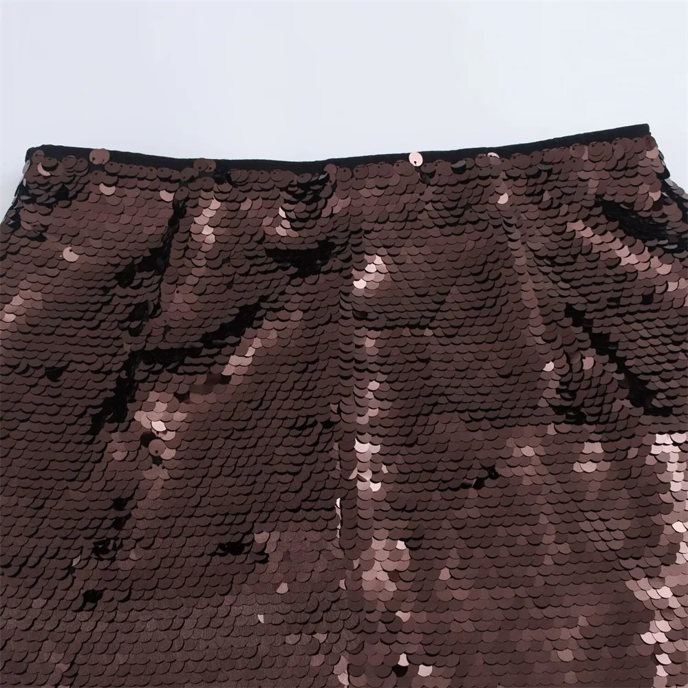 Herbst Neue Produkt frauen Tragen Perle Dekoration Hohe Taille Casual Vielseitig Lange Midi Gerade Rohr Rock