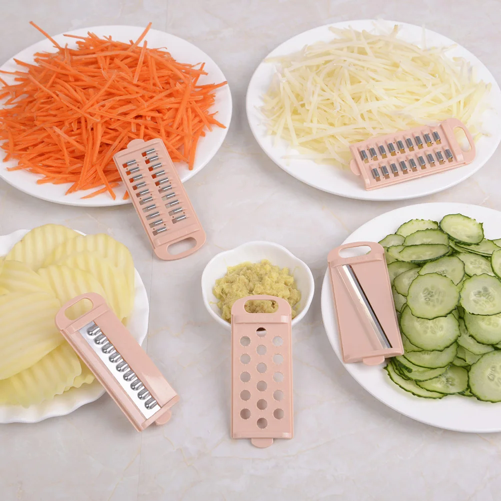 

Stainless Steel Kitchen Vegetable Peeler Grater Multifunctional Vegetable Slicer Cutting Tool Ergonomic Comfortable Handle