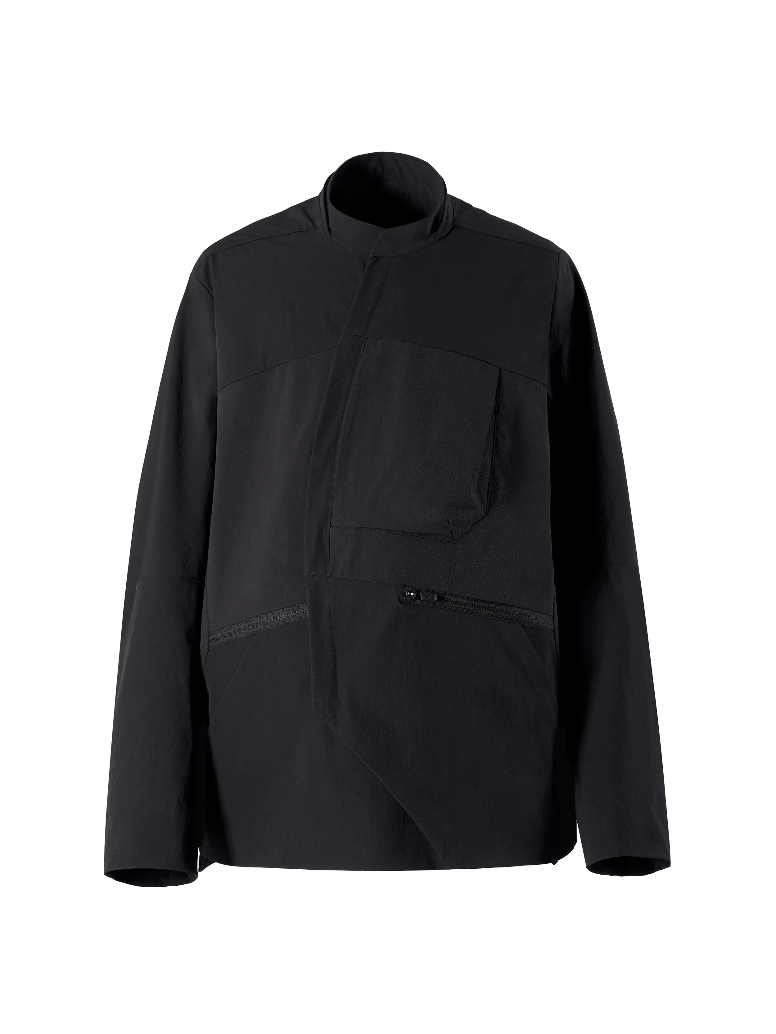 REINDEE LUSION 24SS 0221 وظيفية طاردة للماء تانغ البدلة سترة TECHWEAR جميع الأسود نمط الشارع الشهير #5