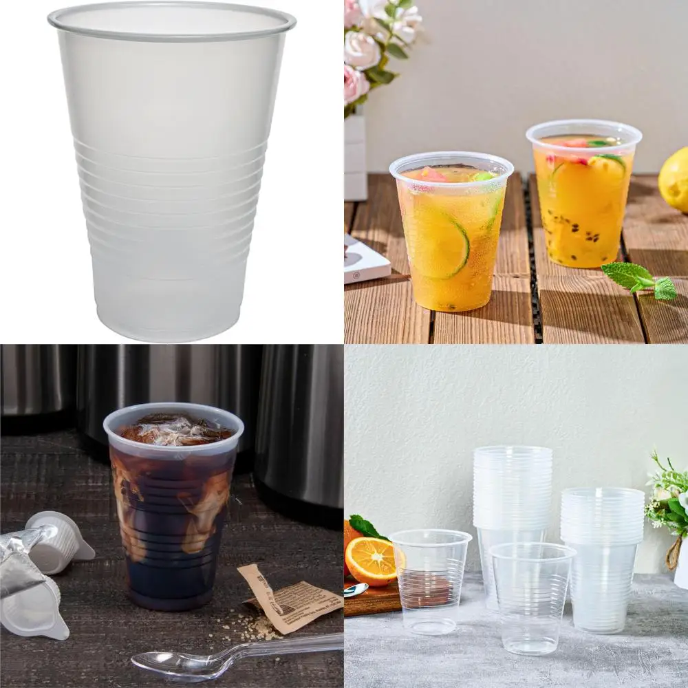 

Прозрачные пластиковые стаканчики DART, 7 унций, прозрачные, упаковка по 500 шт.