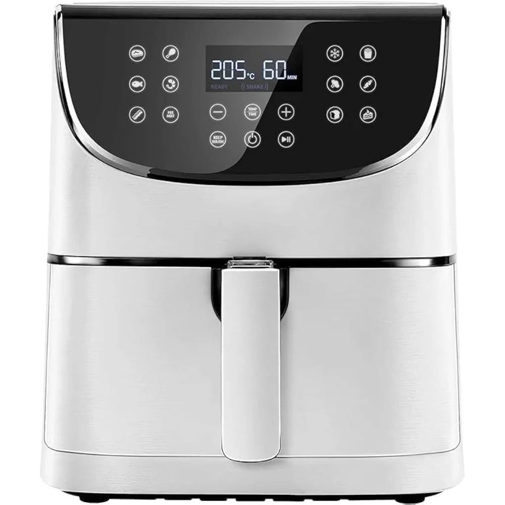 Air Fryer, One Touch Screen with 13 Cooking Functions, 5.8 QT XL(100 Recipes) Air Fryer Oven