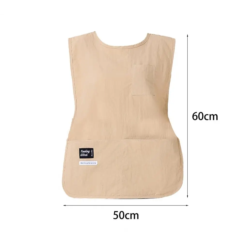 

Water-resistant Cooking Apron Fashion-forward Craft Apron Stain-resistant Artist Apron with Pockets for Kitchen for Painting