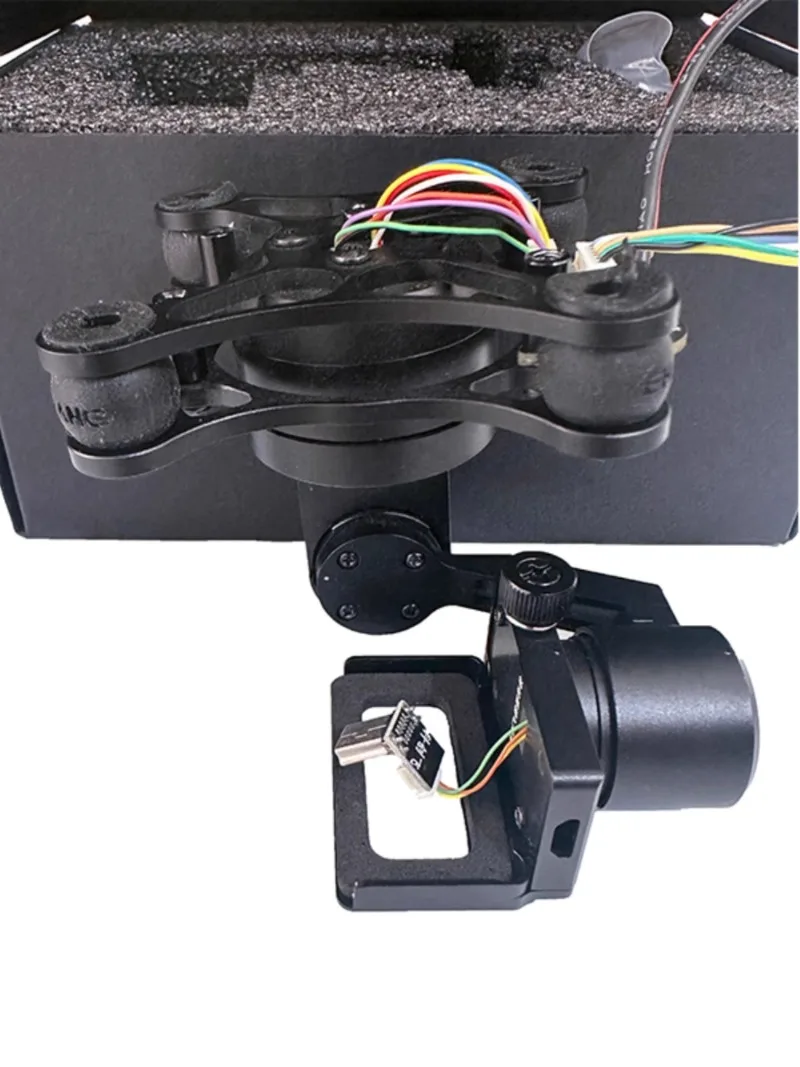 Three-axis Brushless Head Aerial UAV Multi-axis Gopro Dog 3 Dog 4 Camera Increased Stability Anti-shake All Aluminum Alloy