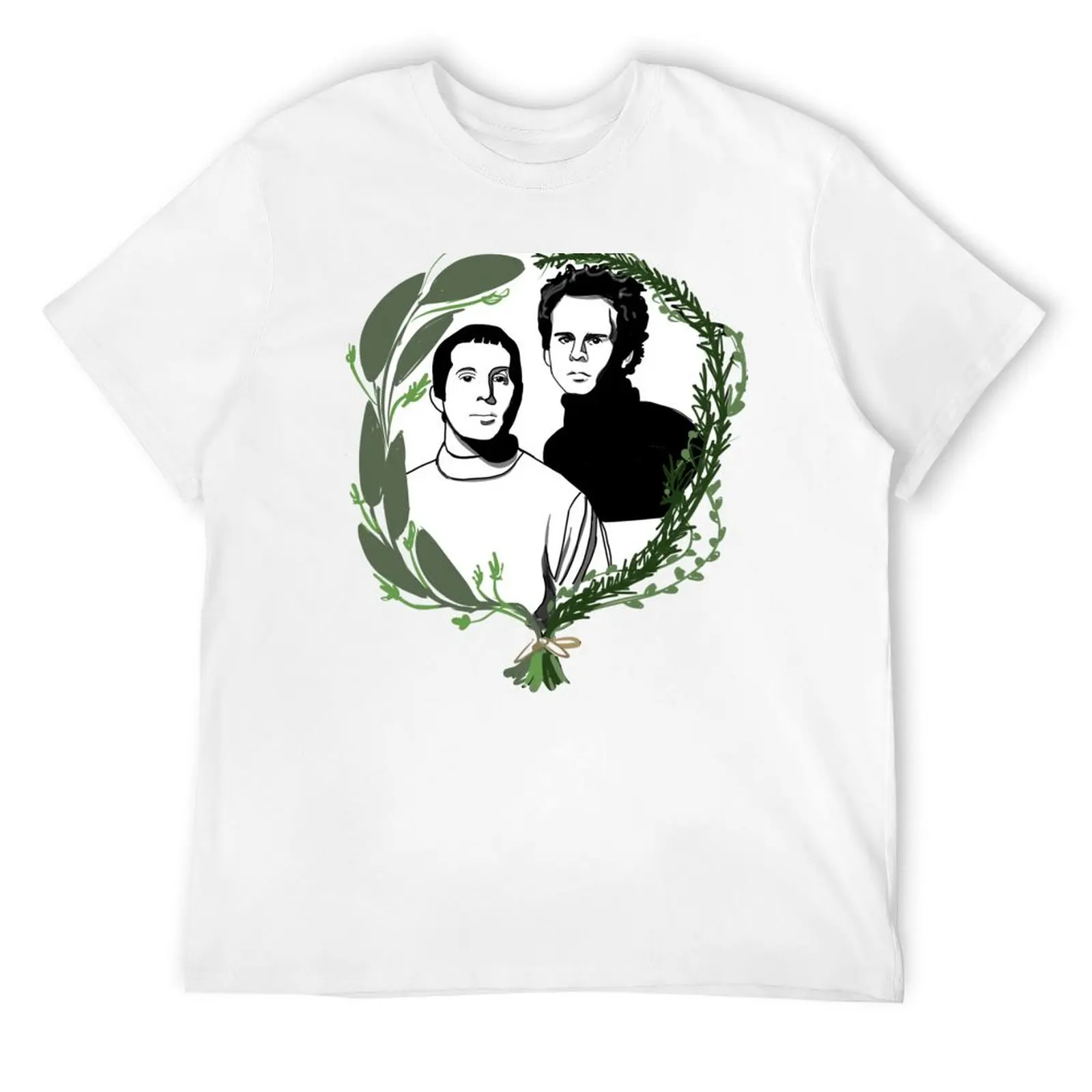 

Simon & Garfunkel- Parsley Sage Rosemary and Thyme T-Shirt sweat Man t-shirt t shirts for men