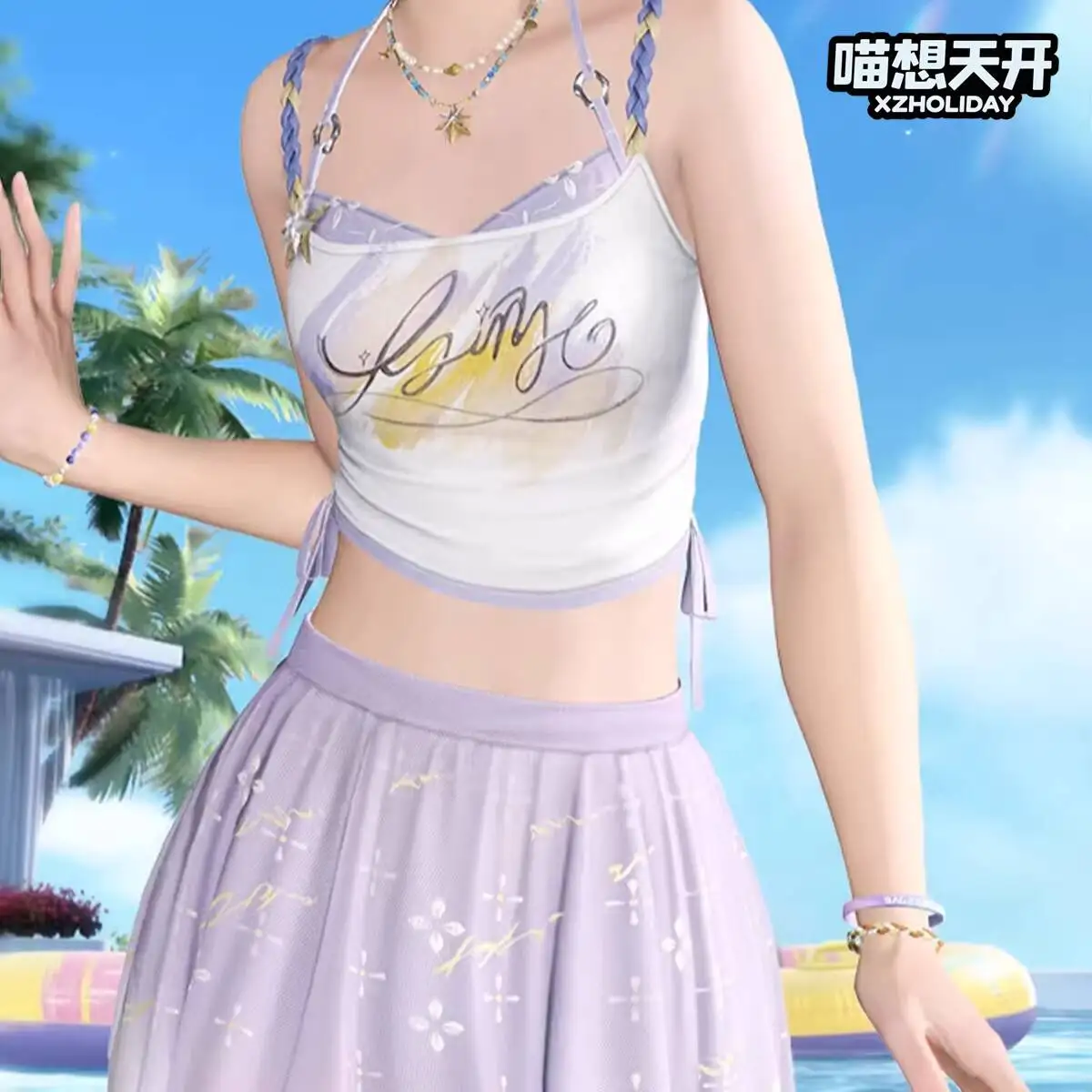 Hot Spring Queen Consort New Fiesta Carnival Halloween Cos Cosplay Love And Deepspace Xavier Shen Xinghui Women Swimsuit 2026