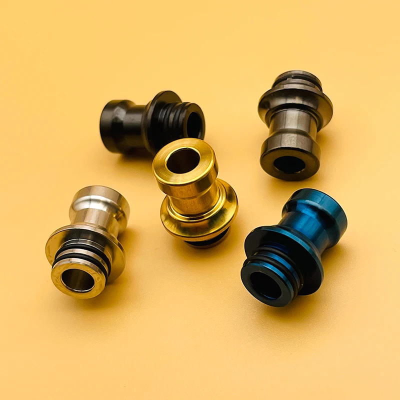 DSX Unkwn Phaze Style 510 Drip Tip Stainless Steel Material Wide bore Mouthpiece For Datiao v1 v2 BB BOX Vape Mod Accessies