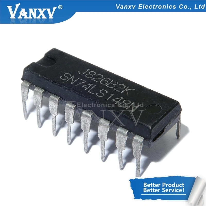 1-20PCS SN74LS148N 74LS148 TDA1085C TDA1085 CD4516BE CD4516 PCF8574AP PCF8574 NE571N NE571 MC14504BCP MC14504 DIP-16